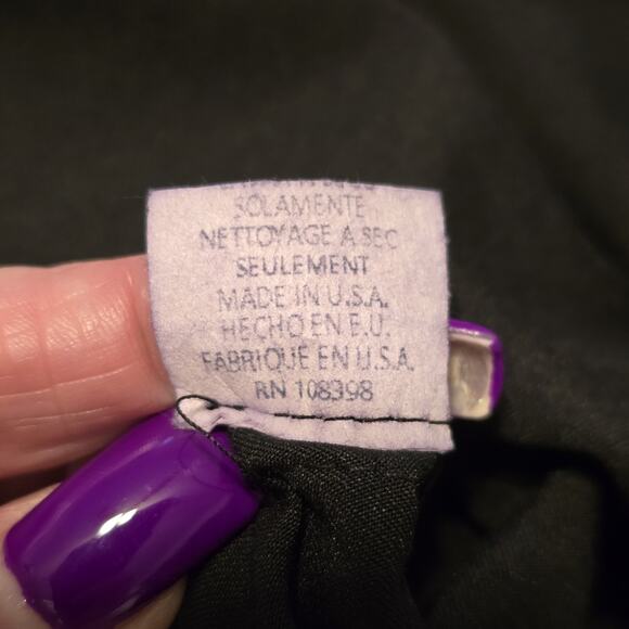 Alvin Valley Dress Pants Trousers Womens Size 42 Black Bootcut Mid-Rise Office - Picture 5 of 12